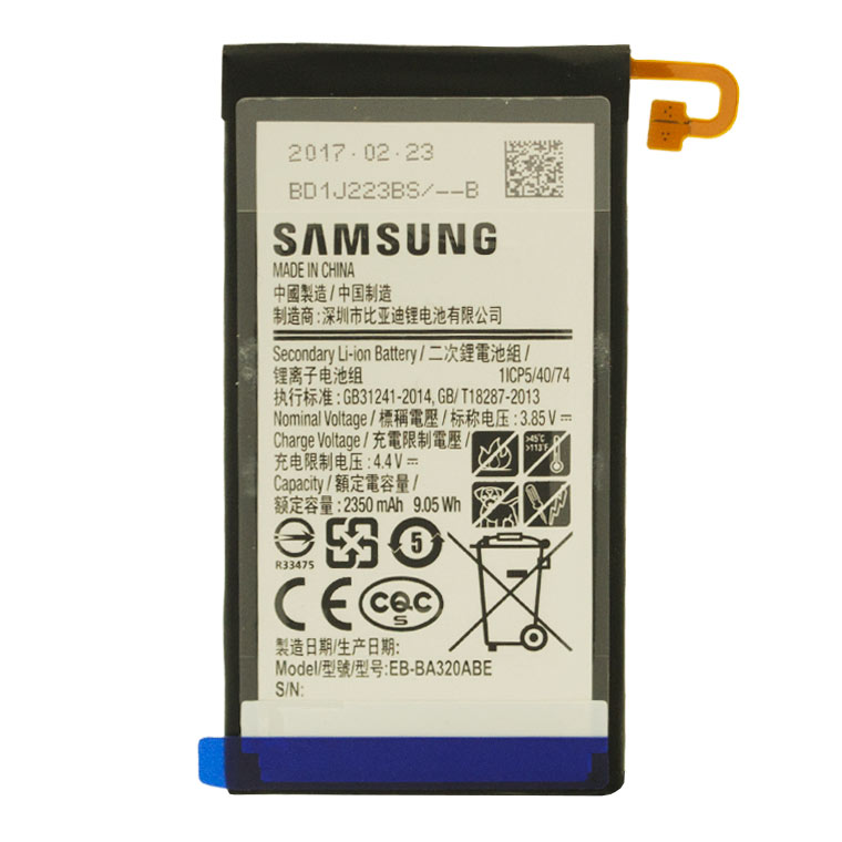 

Аккумулятор Samsung EB-BA320ABE 2350 mAh A3 2017 A320 AAAA/Original тех.пакет