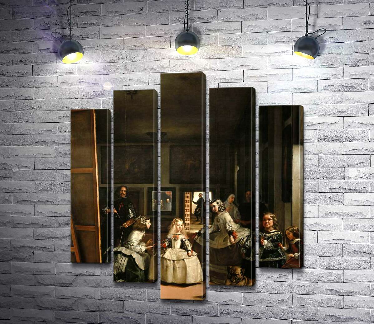 

Модульная картина ArtPoster Фрейлины (Las meninas) – Диего Веласкес (Diego Velazquez) 130x150 см Модуль №26