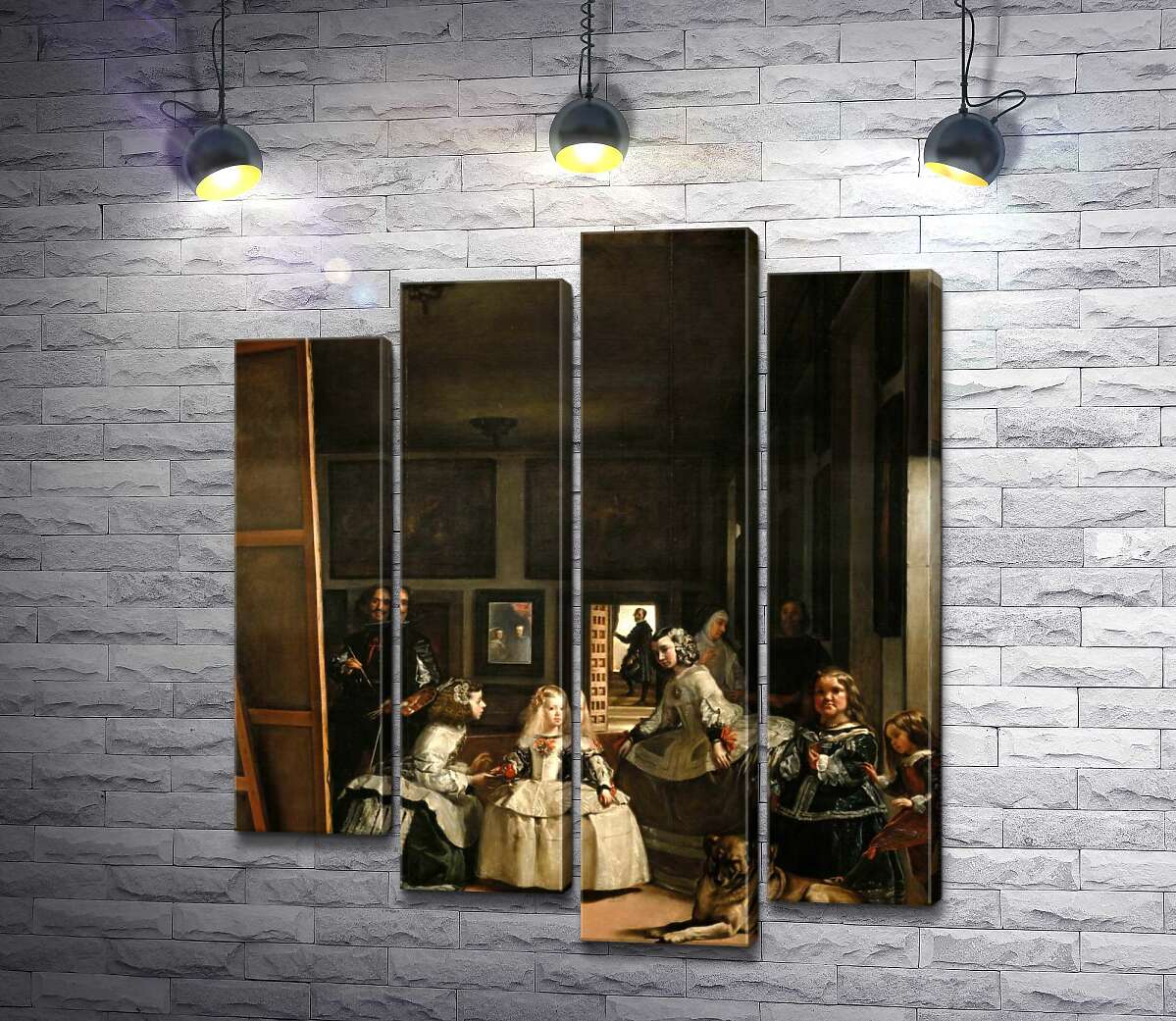 

Модульная картина ArtPoster Фрейлины (Las meninas) – Диего Веласкес (Diego Velazquez) 100x117 см Модуль №21