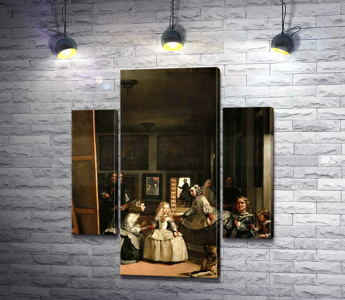 

Модульная картина ArtPoster Фрейлины (Las meninas) – Диего Веласкес (Diego Velazquez) 131x150 см Модуль №7