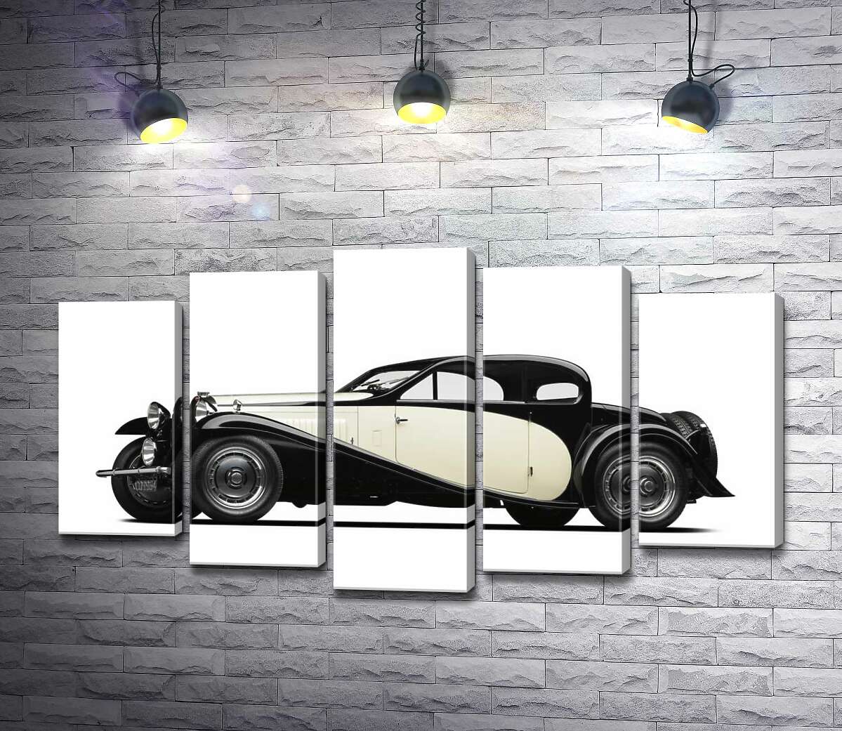 

Модульная картина ArtPoster Элегантный французский автомобиль Бугатти (Bugatti Type 46) 100x58 см Модуль №26