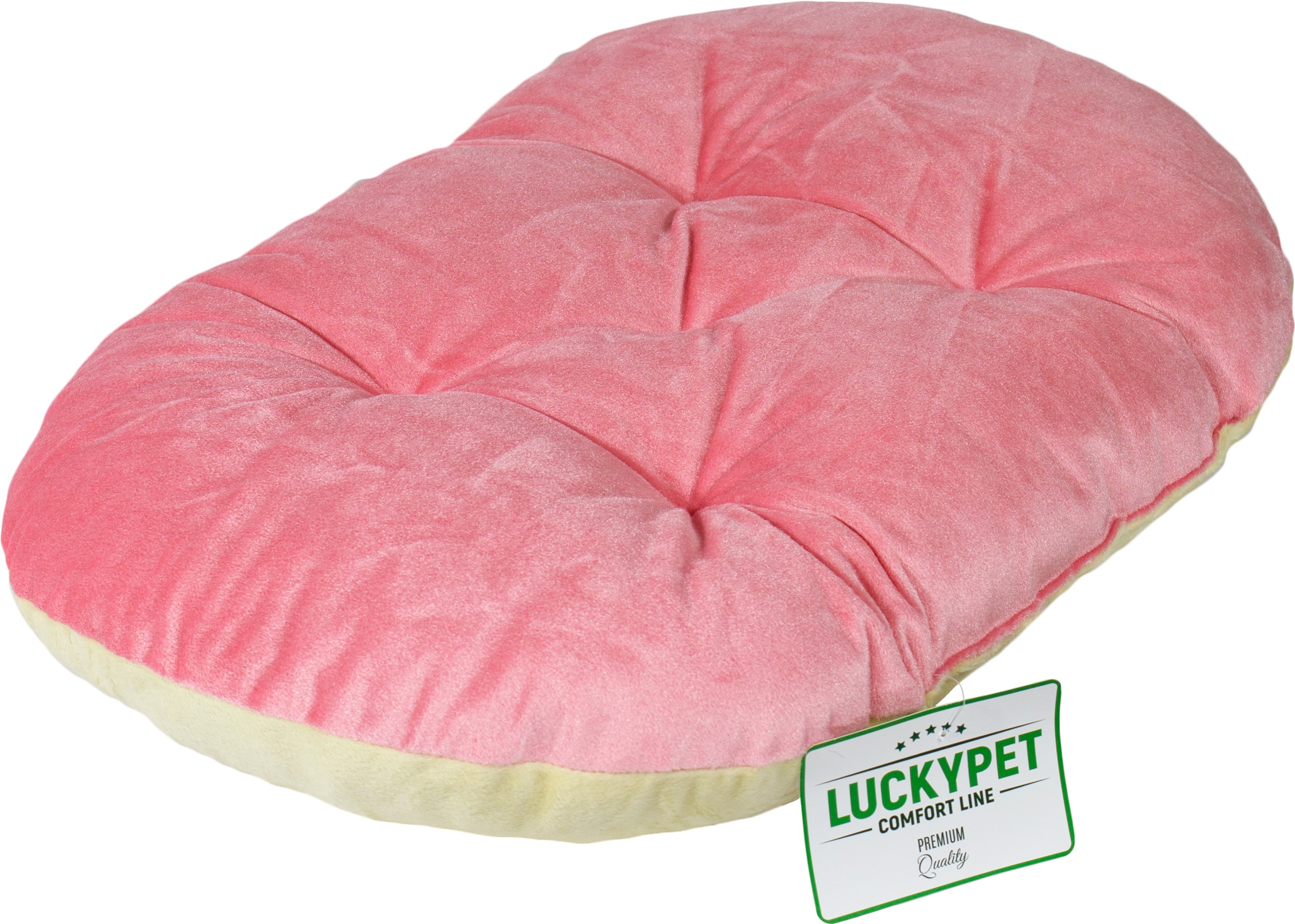 

Лежак-подушка Luсky Pet Зефир №2 50х70 см Розово-кремовый