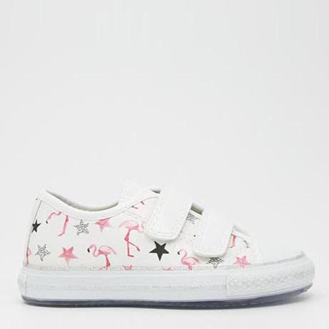 

Кеды детские VUVU KIDS White flamingo and stars 3329 30 (12.5) 11.5 Белые с принтом