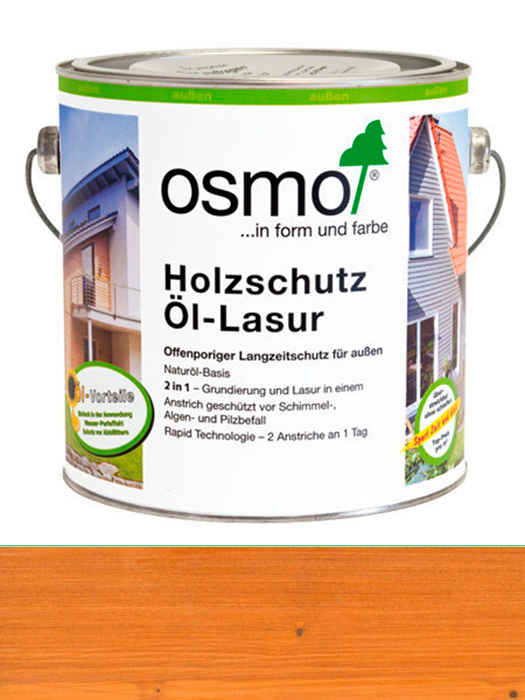 

Защитное масло-лазурь Osmo Holzschutz-Lasur 0,75 L Кедр 728 (4006850102433)