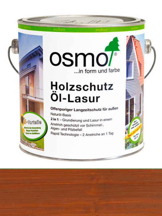 

Защитное масло-лазурь Osmo Holzschutz-Lasur 0,125 L Тик 708 (4006850103980)