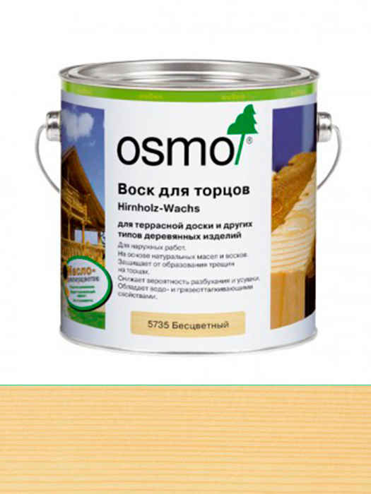 

Воск для герметизации торцов Osmo Hirnholz-Wachs 0,375 L Бесцветный 5735 (4006850584550)