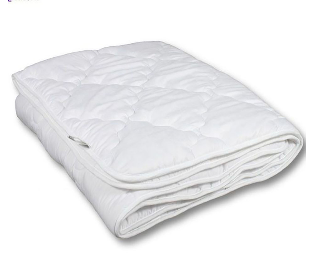 

Одеяло летнее двуспальное хлопок холофайбер 200г/м2 180*210 (3206) Sleep Well