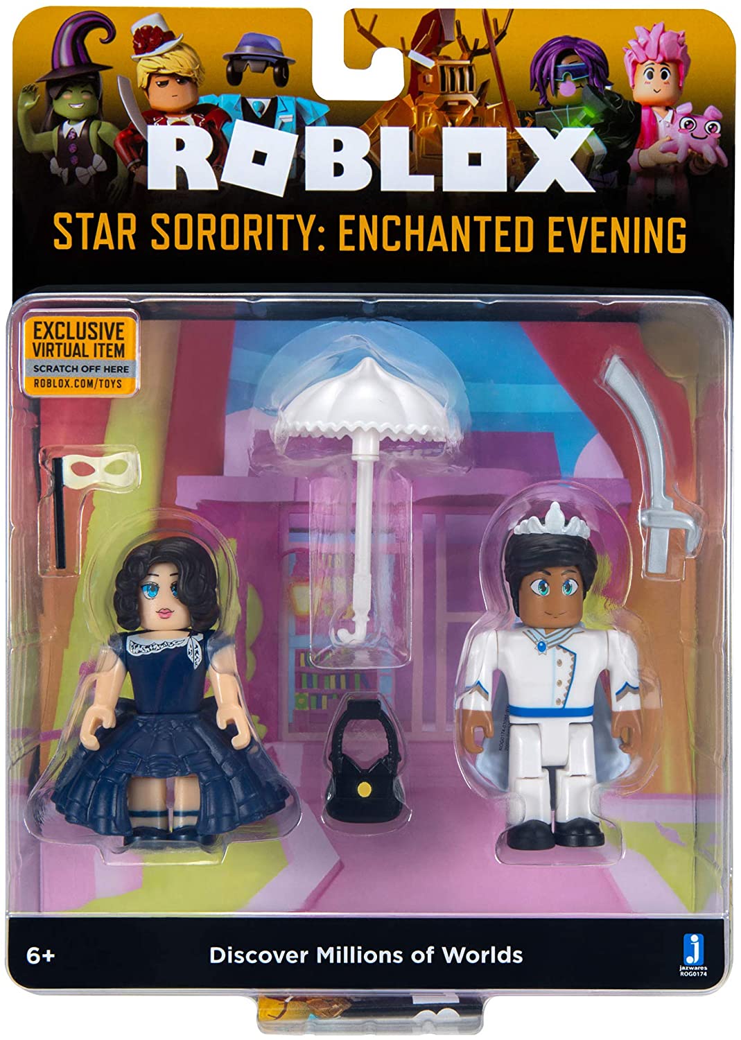 

Игровая коллекционная фигурка Game Packs Star Sorority: Enchanted Evening W6 Jazwares Roblox (ROG0174)