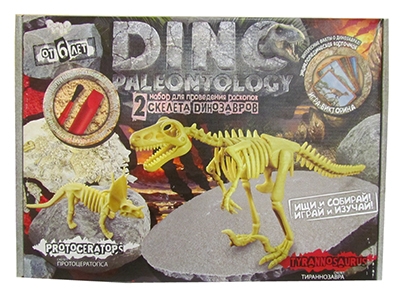 

Набор для проведения раскопок DINO PALEONTOLOGY DP-01-01,02,03,04,05