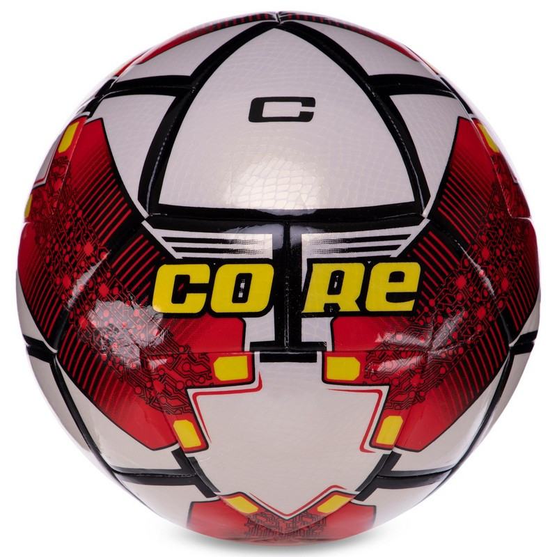 

Мяч футбольный Core Sprinter №5 Hybrid Shiny 3136 White-Red-Black