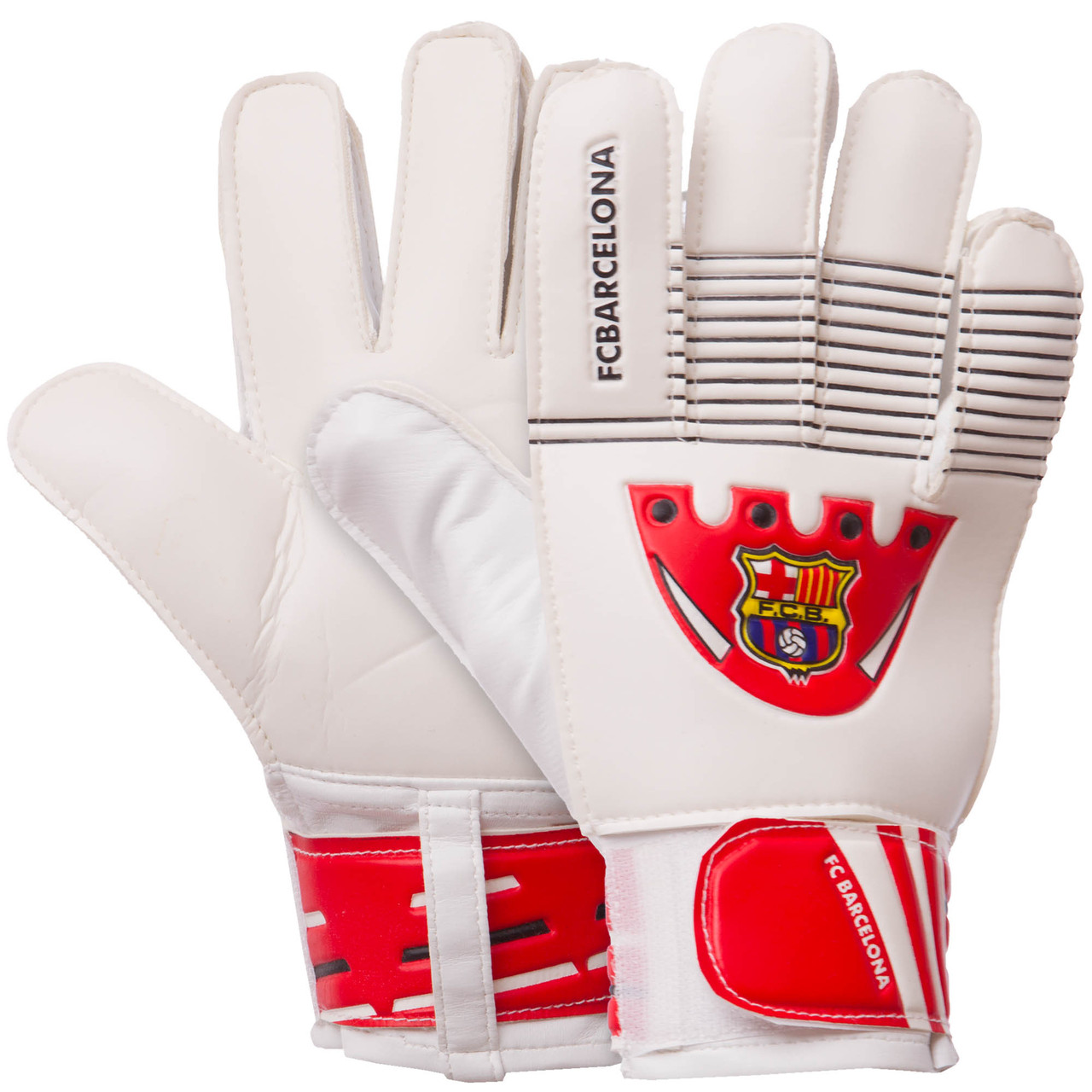 

Перчатки вратарские детские Profi Barcelona Sprinter 0029-05 размер 5 White-Red