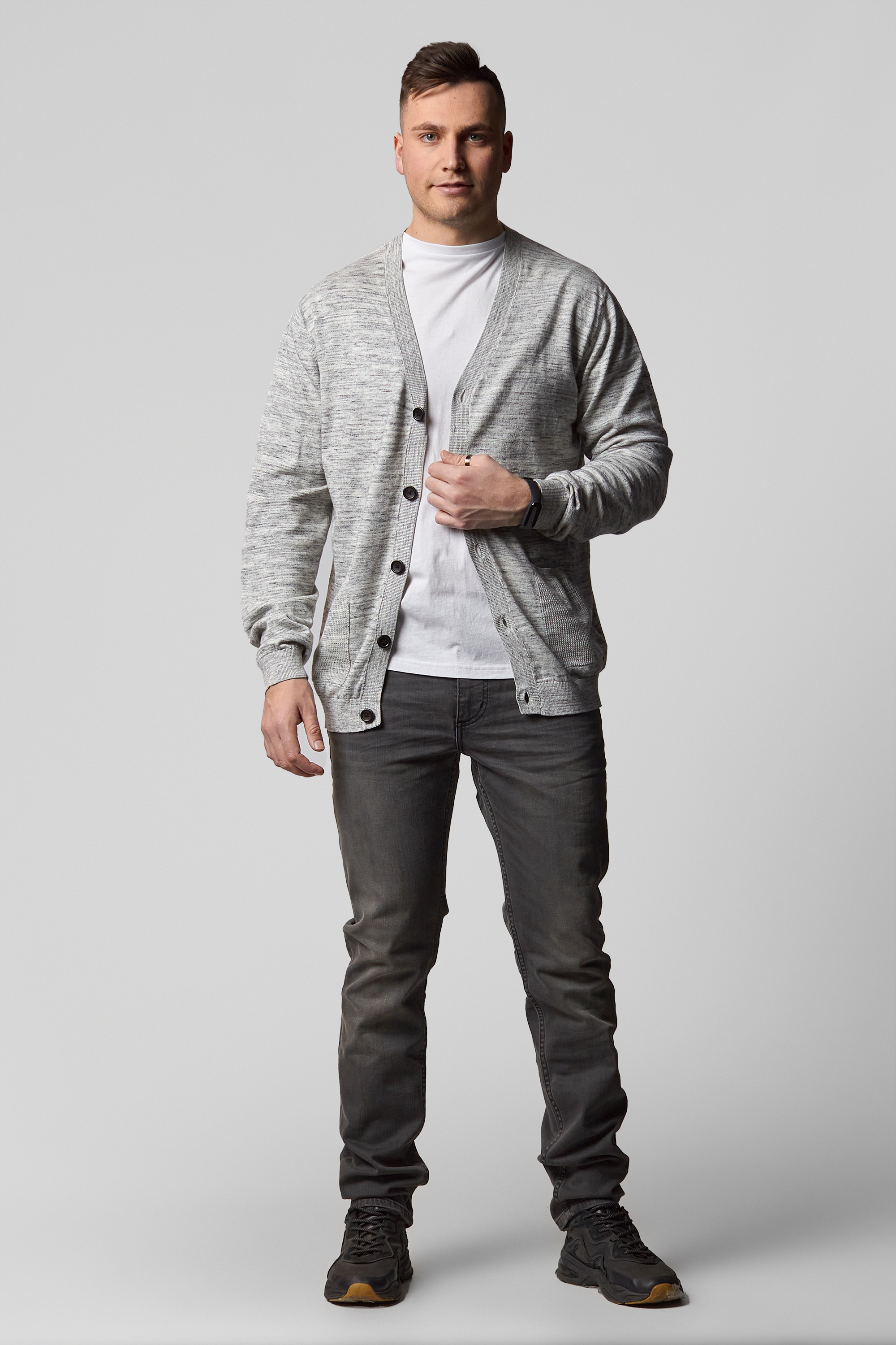 

Кардиган Lee Cardigan Knit Серый -00, Кардиган Lee Cardigan Knit Серый M-00