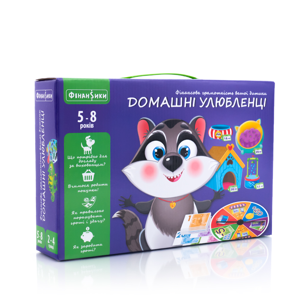 

Игра настольная «Домашні улюбленці» на украинском(VT2312-07)