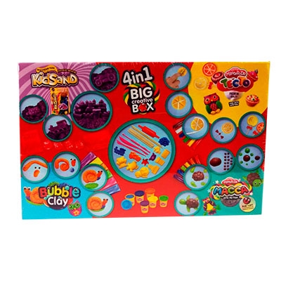 

Набор креативного творчества BIG CREATIVE BOX 4в1 рус BCRB-01-01