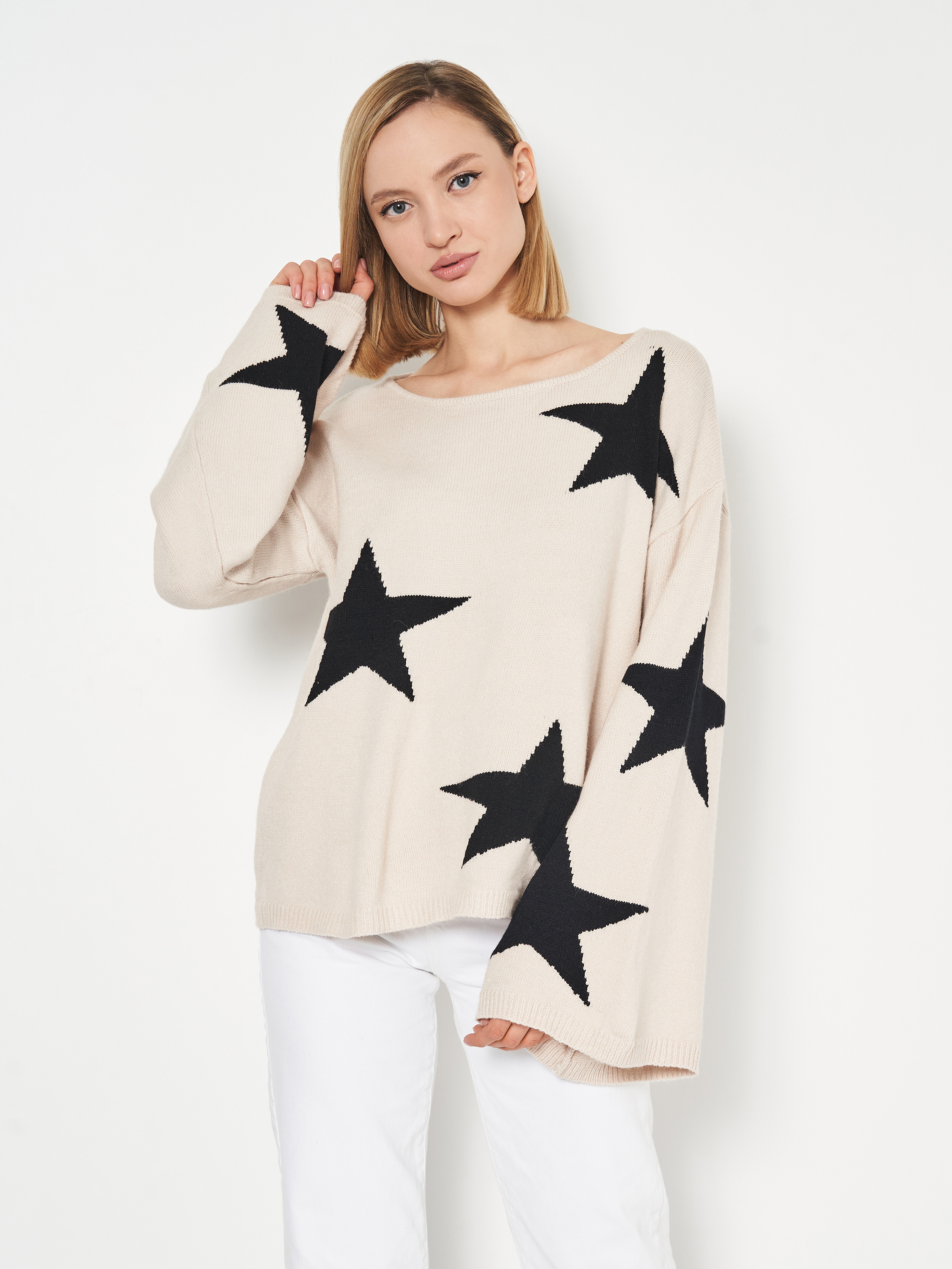 

Джемпер H&M 5172022abr  Светло-бежевый, Джемпер H&M 5172022abr S Светло-бежевый