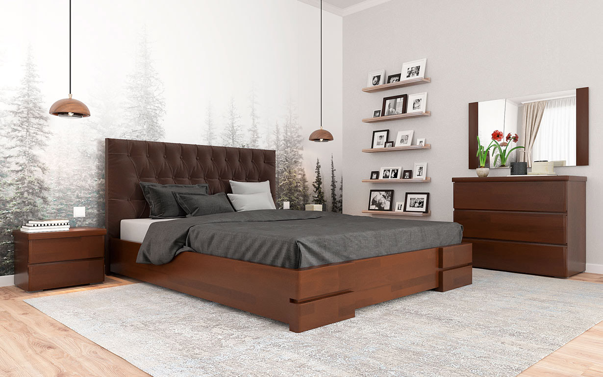 

Кровать Камелия ромб 160х190 см. Arbor Drev