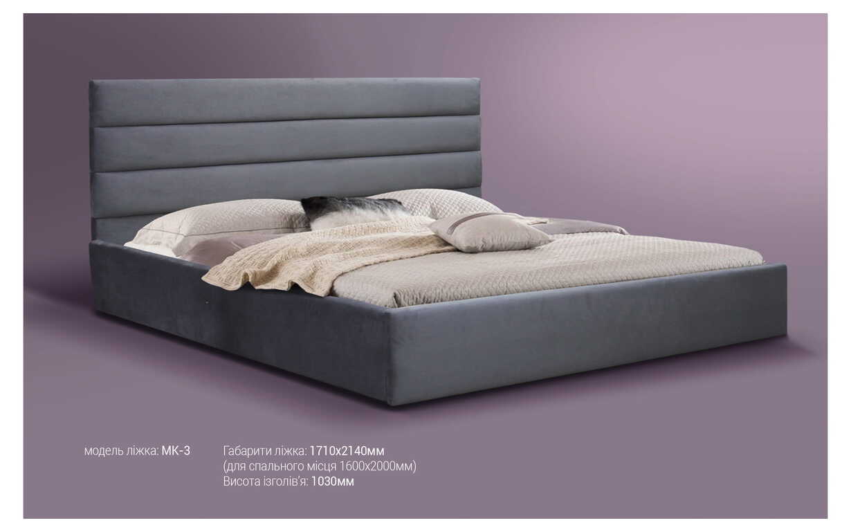 

Кровать МК-3 с механизмом 160х200 см. MegaOpt