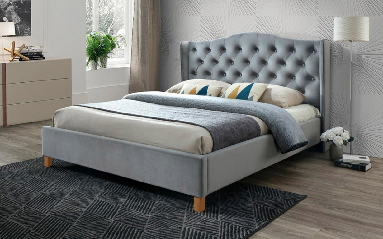 

Кровать Aspen Velvet Grey 180х200 см. Signal