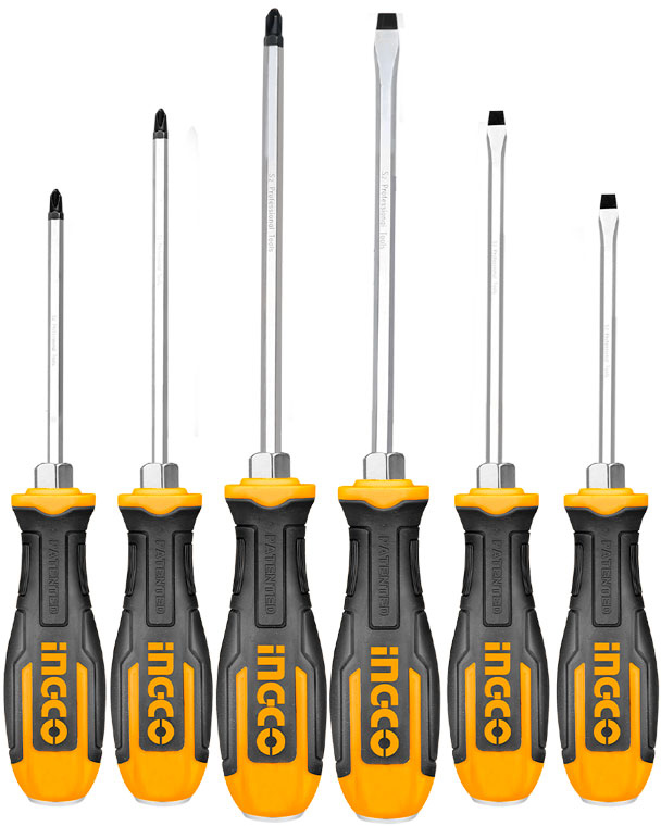 Набор отверток INGCO INDUSTRIAL ударных 6 шт (HSGT680608) – фото ...