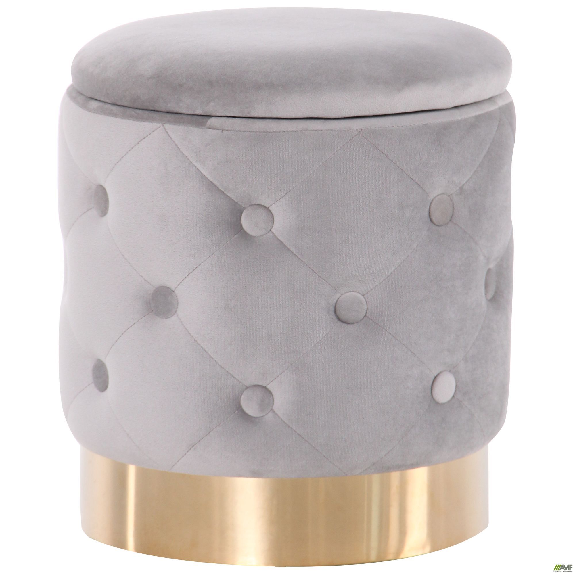 

Пуф AMF Little Janett Grey / Golden Chrom 547495