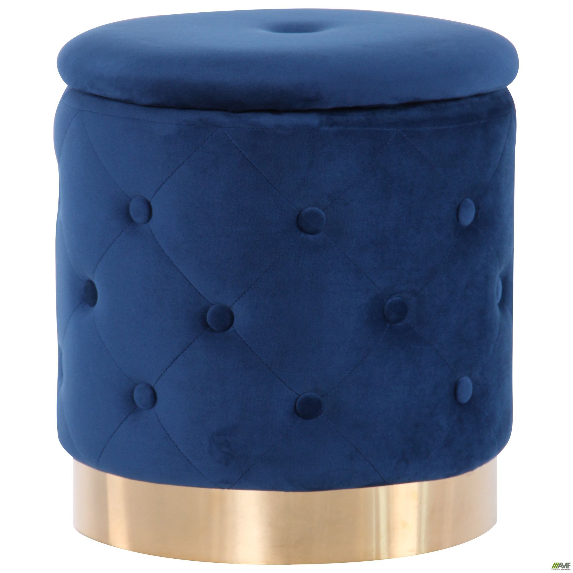 

Пуф AMF Janett Blue / Golden Chrom 547484