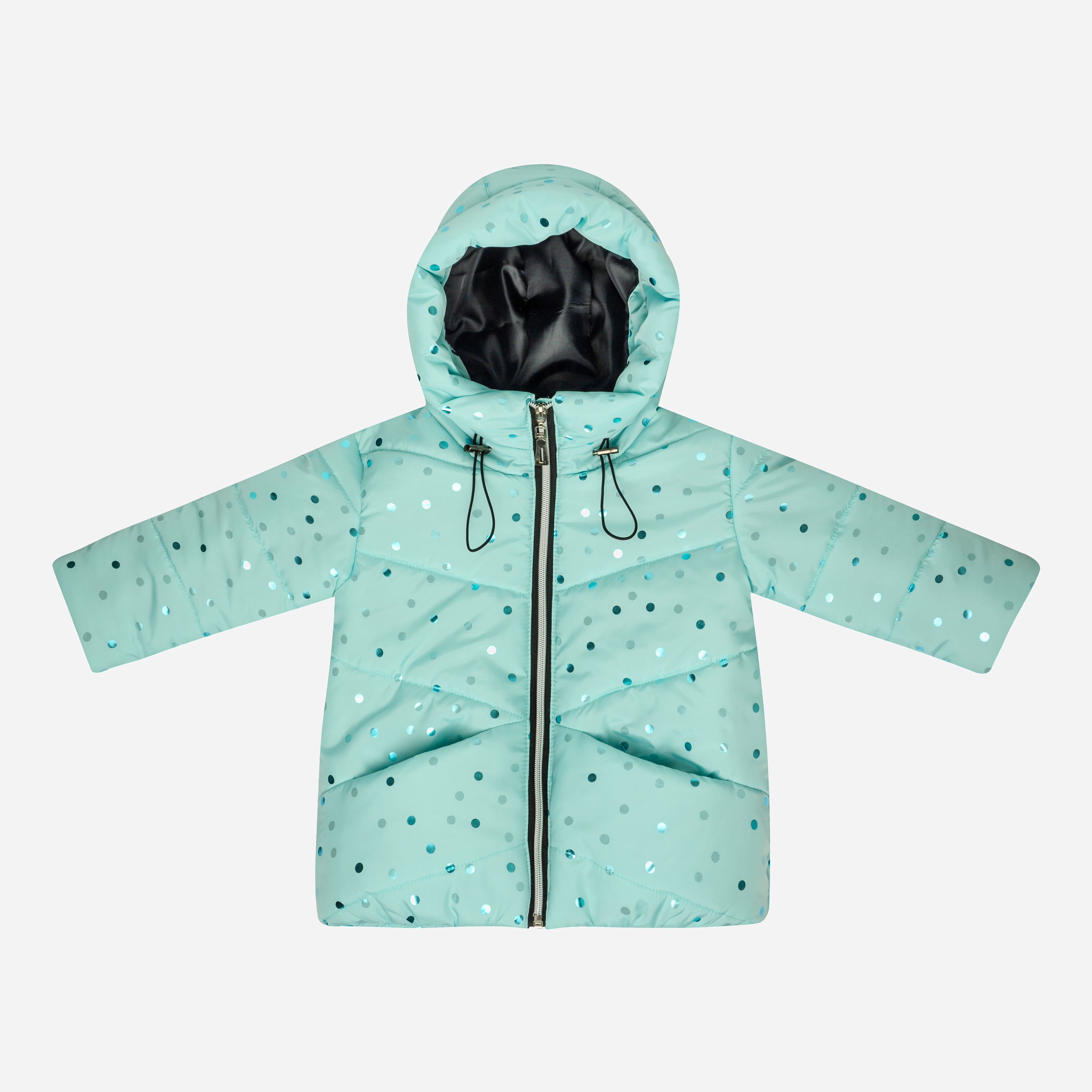 

Демисезонная куртка Garden Baby 105586-36/32 92 см Ментол/Горох