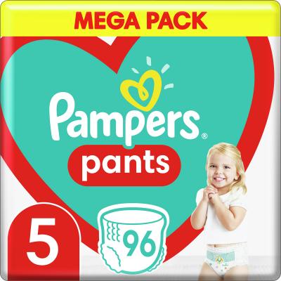 

Подгузник Pampers трусики Pants Junior Размер 5 (12-17 кг) 96 шт (8006540069509)