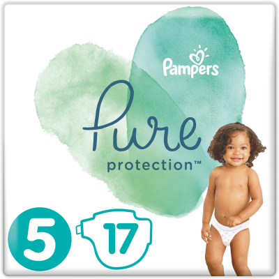 

Подгузник Pampers Pure Protection Размер 5 Junior 11-16 кг 17 шт (8001841023335)