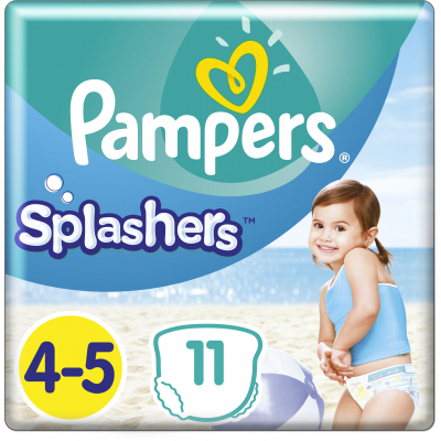 

Подгузник Pampers для плавания Splashers Размер 4-5 (9-15 кг) 11 шт (8001090698384)