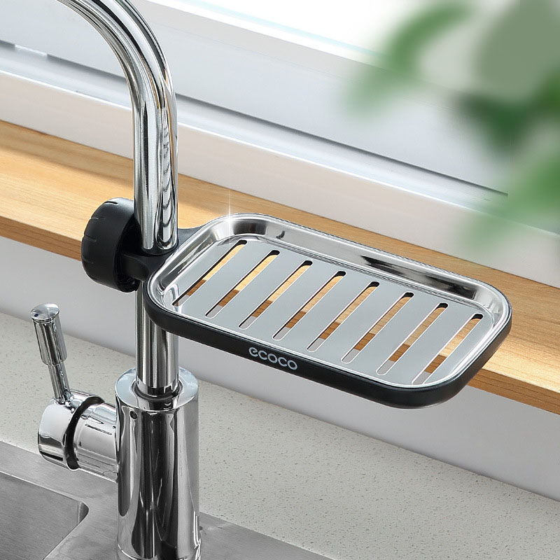 

Полка на кухонный кран или душевую стойку ECOCO E1913 Black