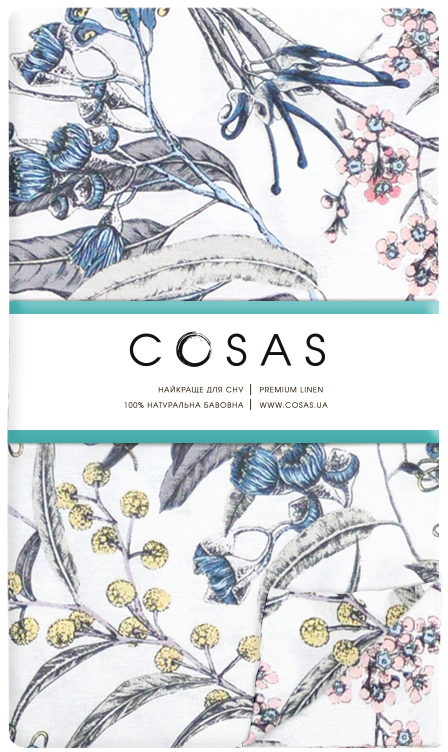 

Пододеяльник Cosas Flowers Yard 180x220 см