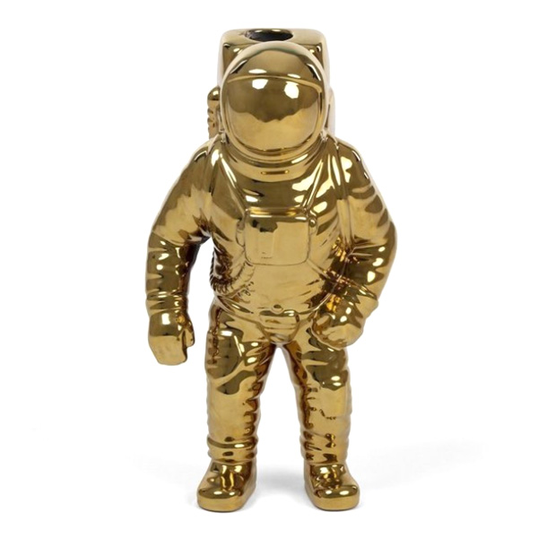 

Ваза Seletti АСТРОНАВТ фарфор COSMIC-DINER-STARMAN-GOLD