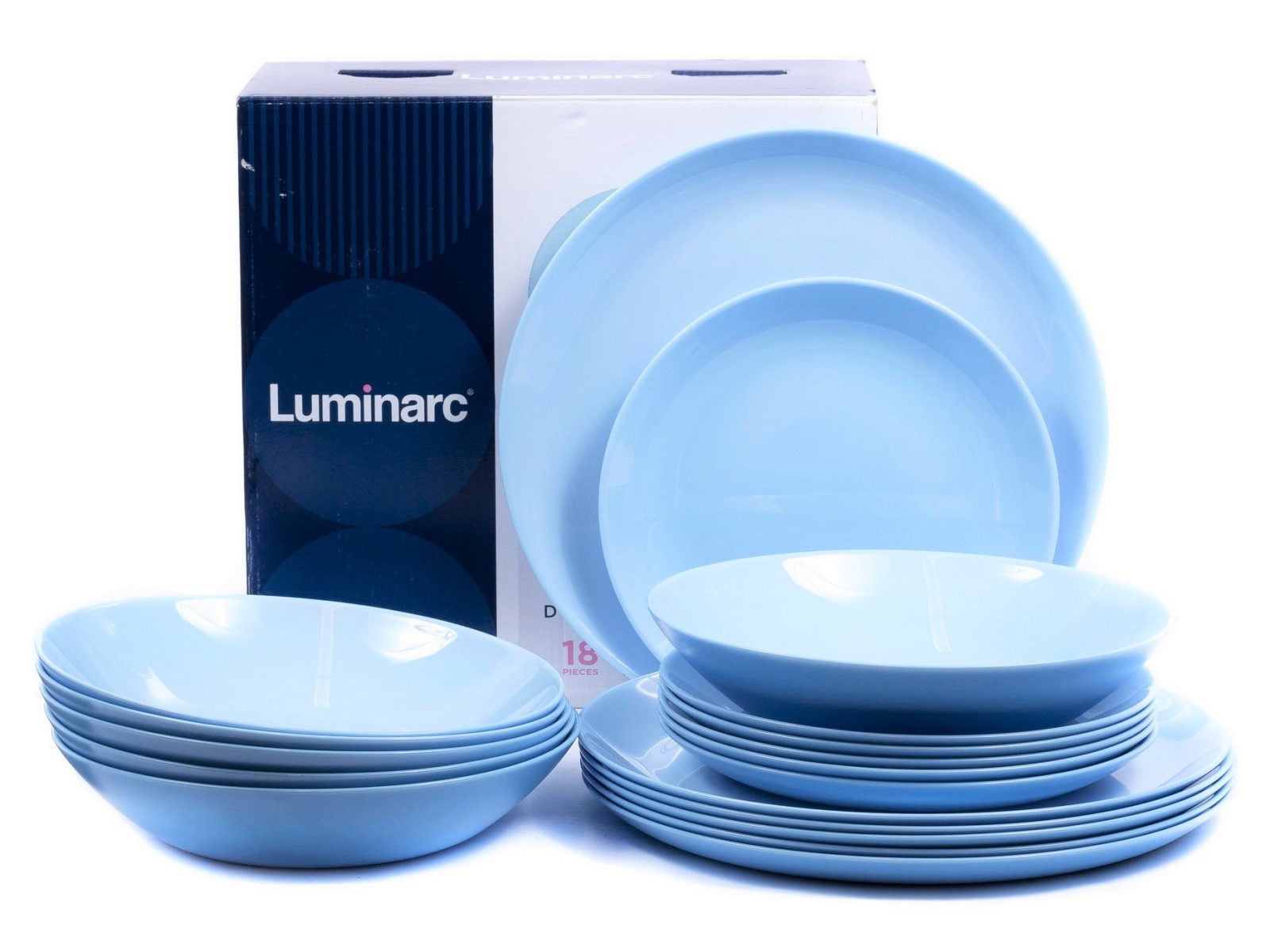 

Сервиз Luminarc Diwali Light Blue, 19 предметов