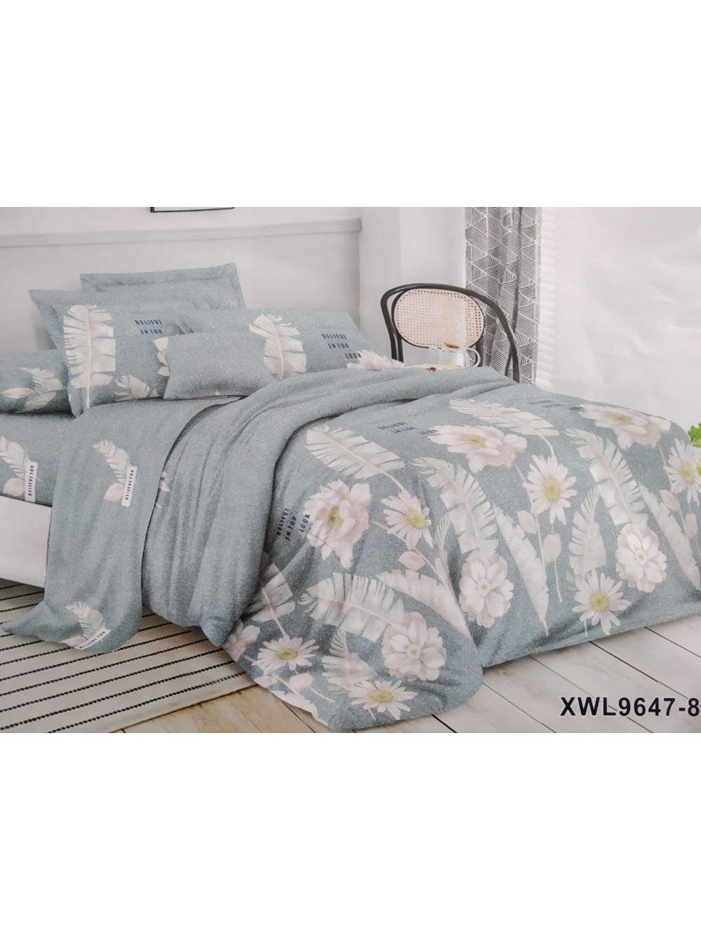 

Евро комплект постельного белья Vital - Textile Бязь 3D Premium 200х220 см (BPe-66)