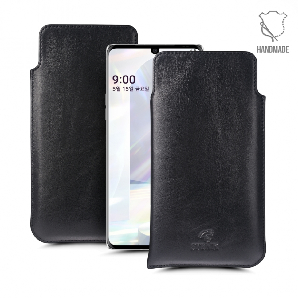

Футляр Stenk Elegance для LG G9 Velvet 4G Чёрный