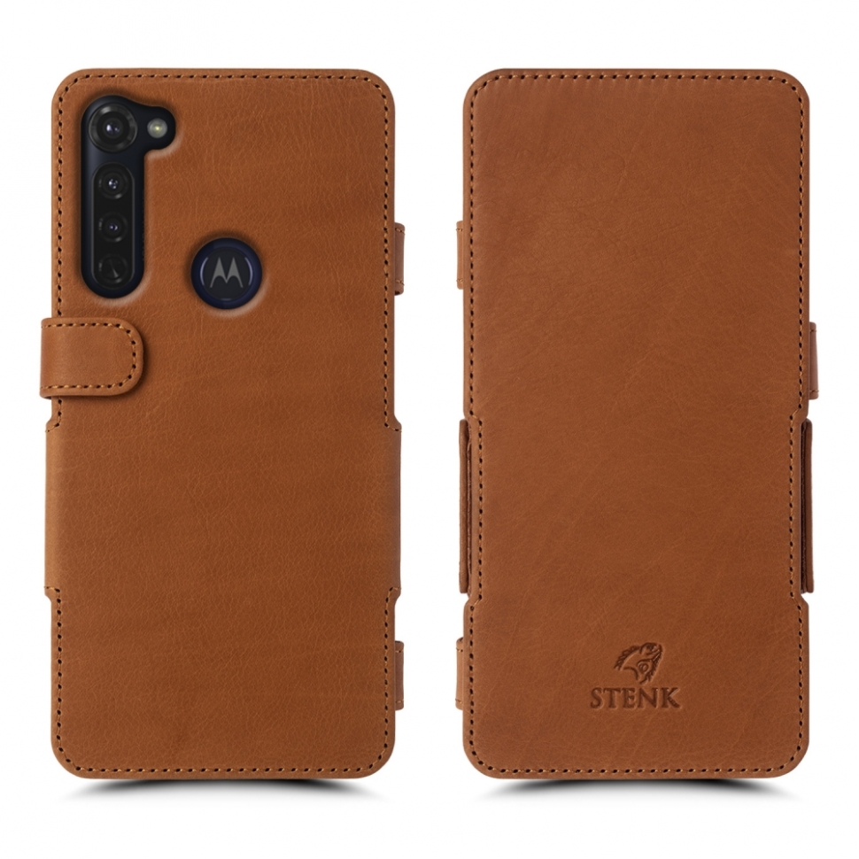

Чехол книжка Stenk Prime для Motorola Moto G Pro Camel