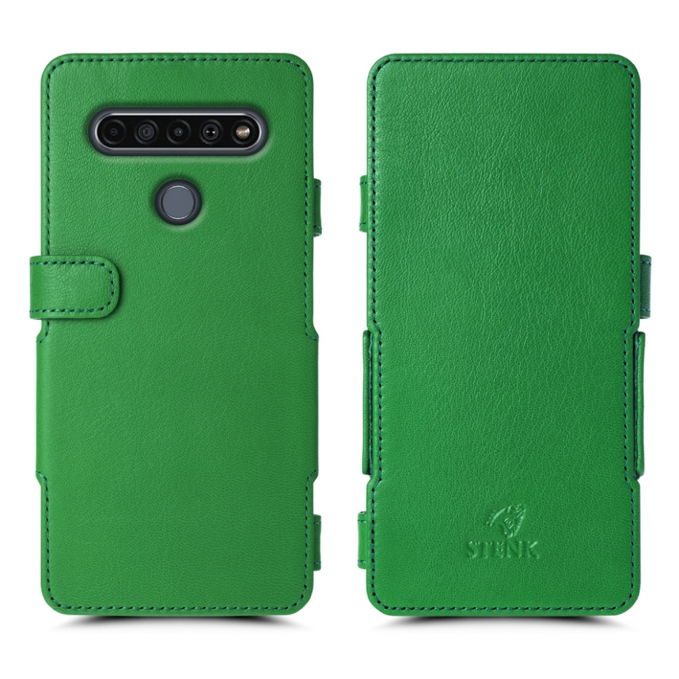 

Чехол книжка Stenk Prime для LG K61 Зелёный