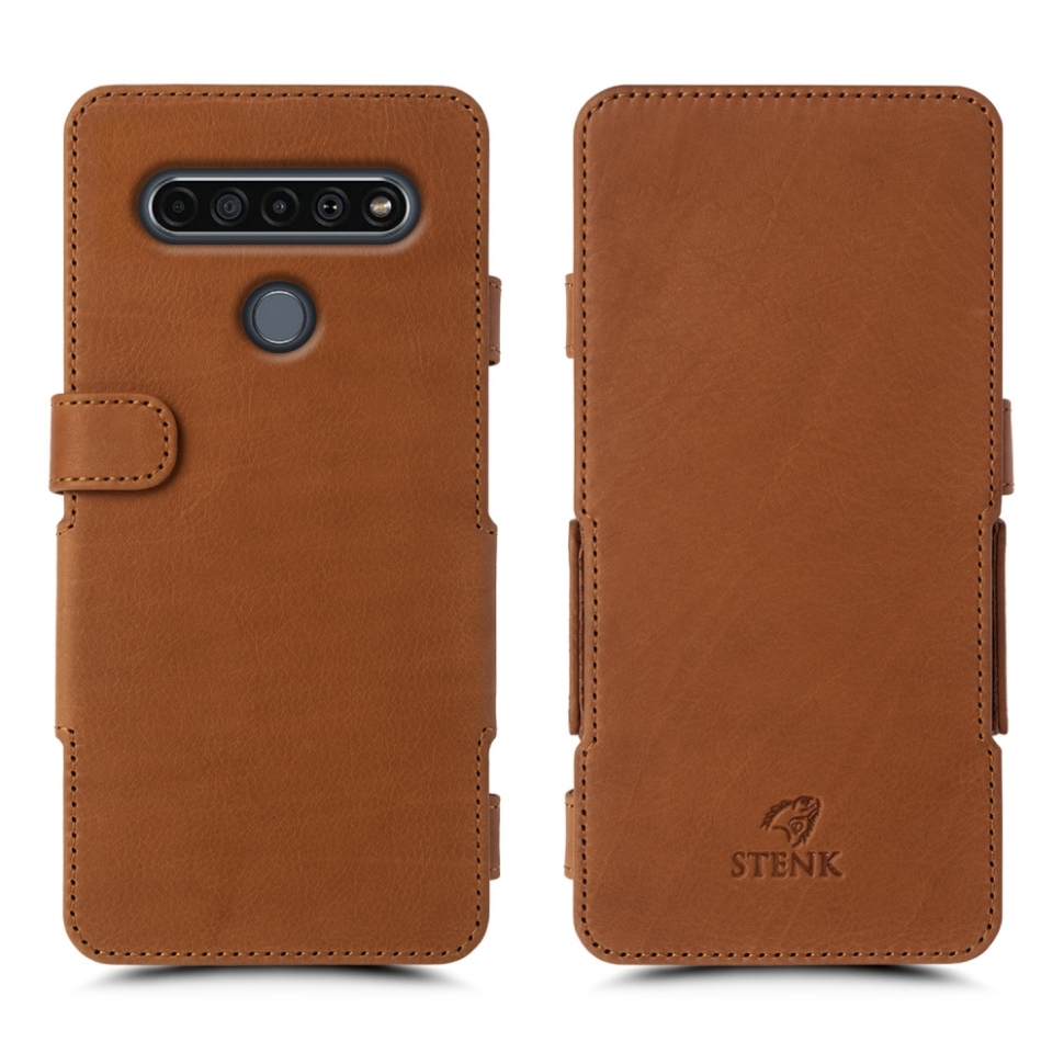 

Чехол книжка Stenk Prime для LG K61 Camel