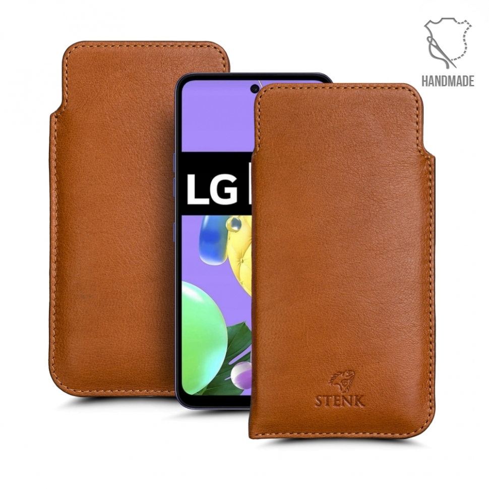 

Футляр Stenk Elegance для LG K52 Camel