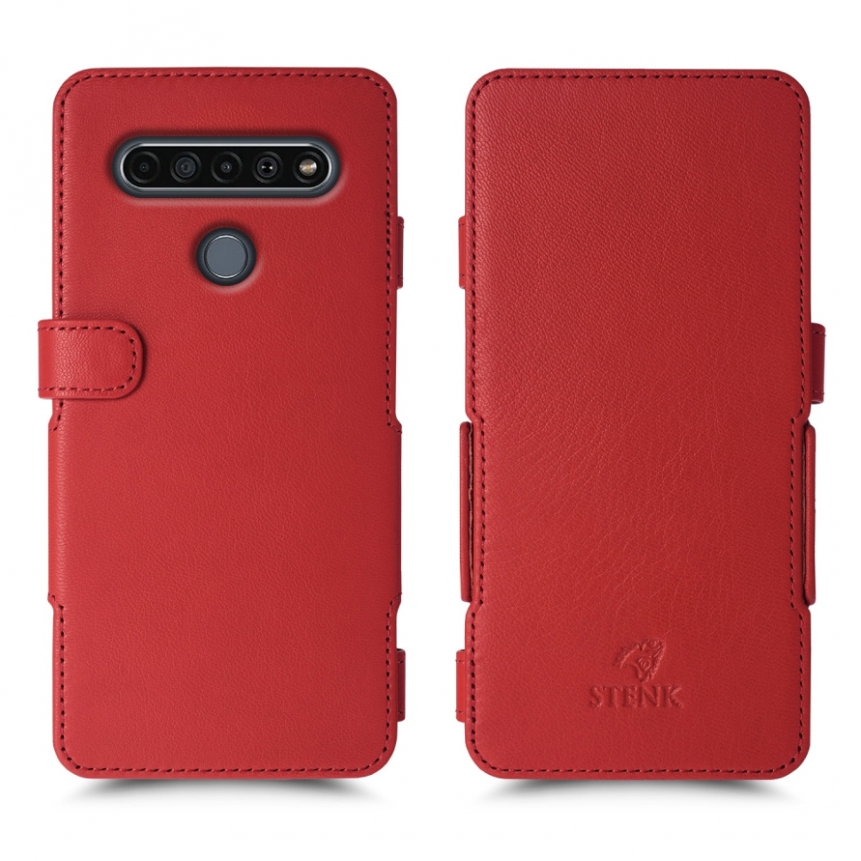 

Чехол книжка Stenk Prime для LG K61 Красный