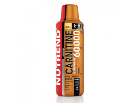 

Жиросжигатель Nutrend Carnitine 60000 + Synephrine 500 мл Вкус Желтая малина