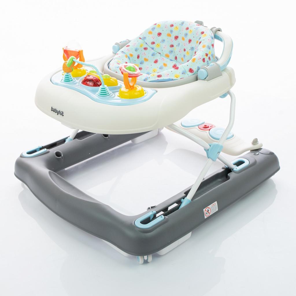 

Ходунки BabyHit BG-1113 Step By Step Grey-Blue (73785)