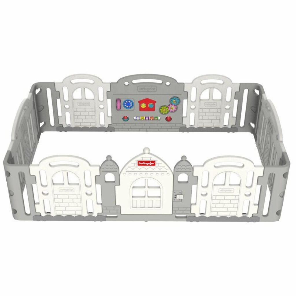 

Детский манеж Dwinguler Castle Downy Grey (73655)