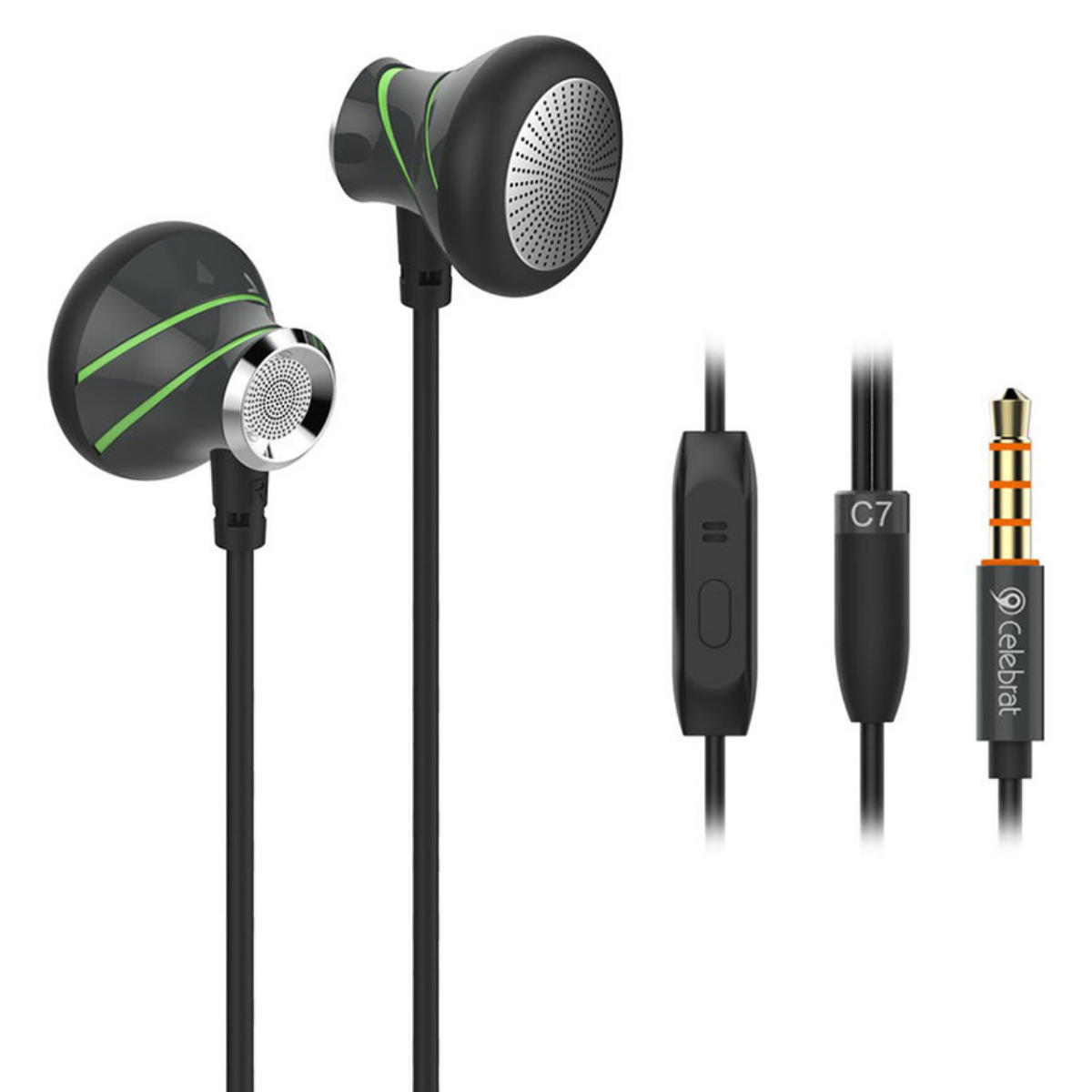 

Наушники Celebrat C7 Grey