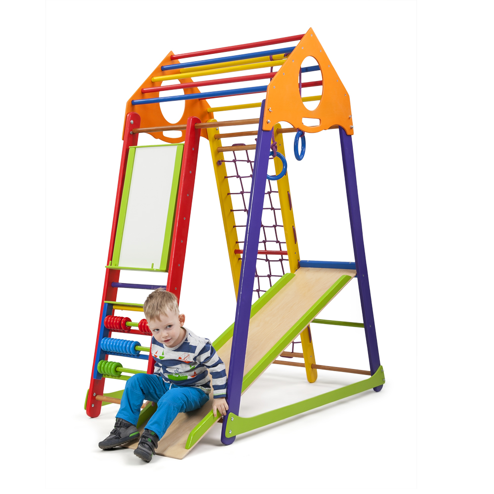 

Детский спортивный комплекс BambinoWood Color Plus