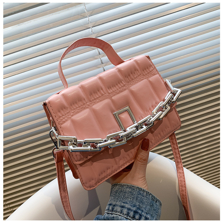 

Женский розовый клатч из PU-кожи 5119-2