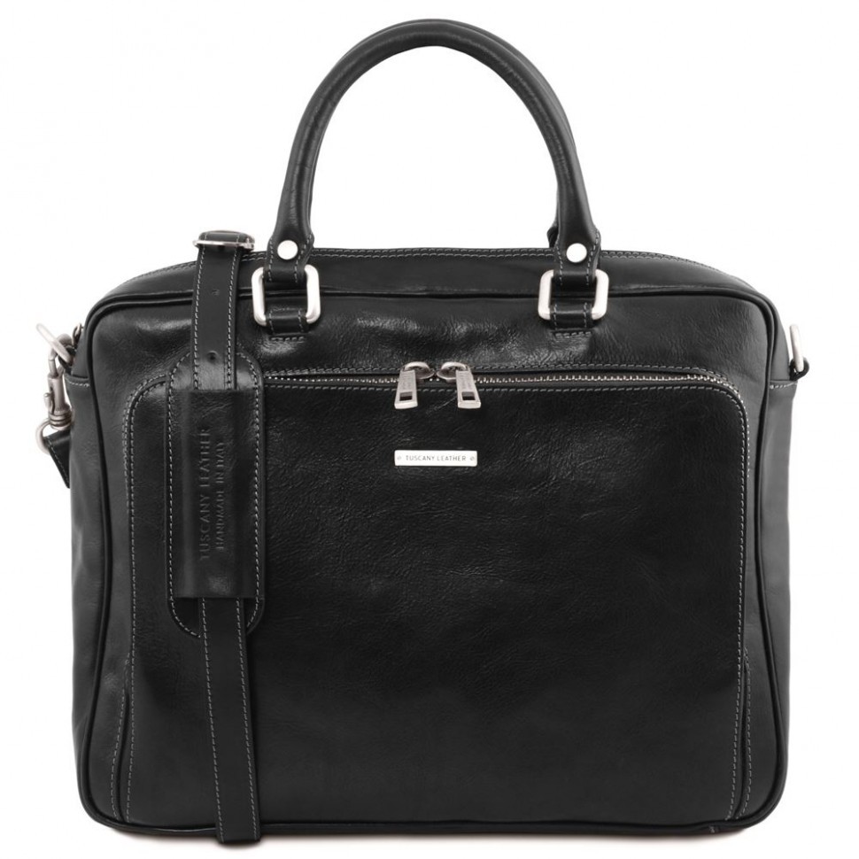 

Мужской кожаный портфель Pisa, Tuscany TL141660