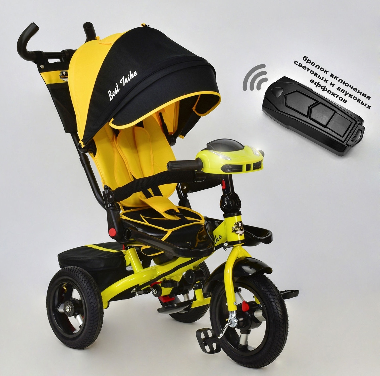 

Велосипед Best Trike 6088 F 1650 Black-Yellow (6088 F)