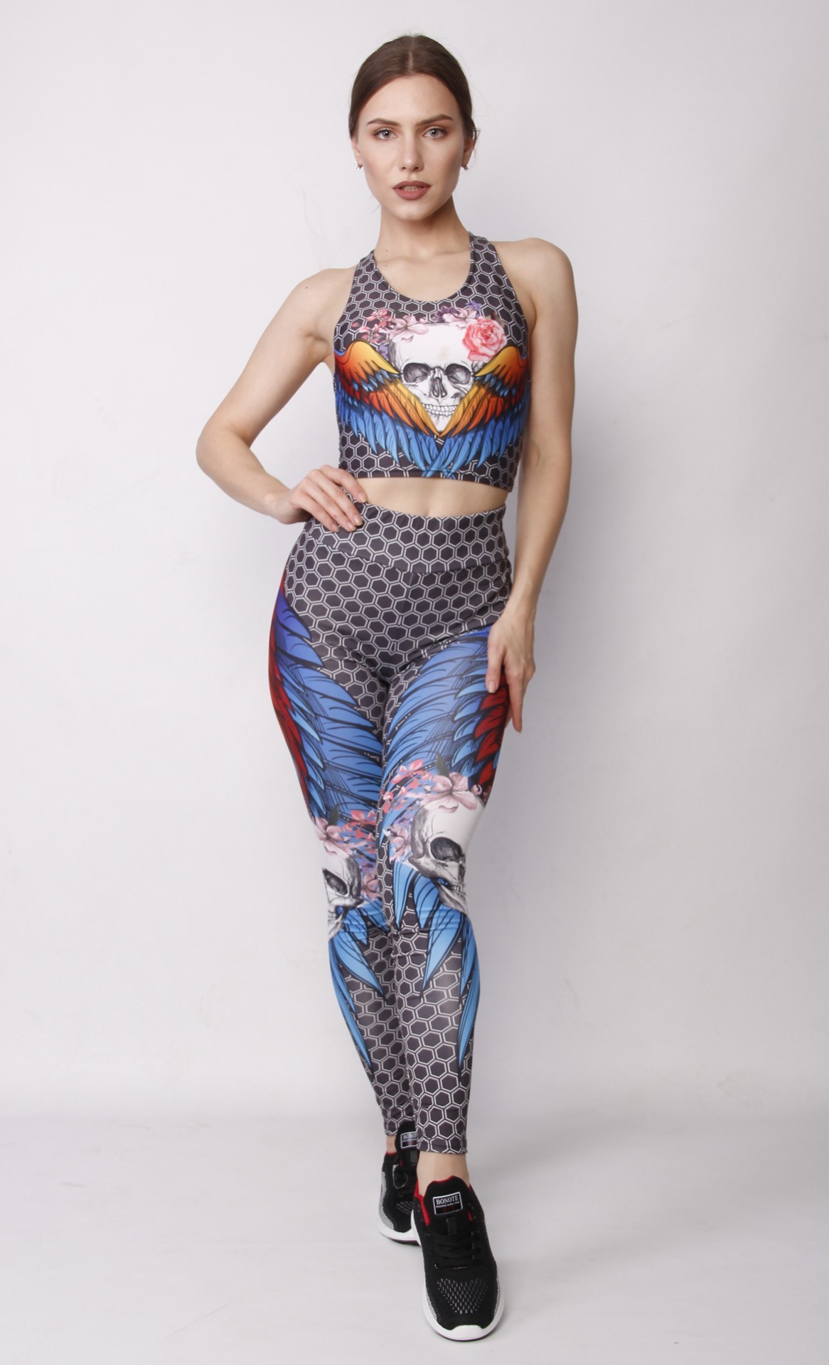 

Комплект для фитнеса PRINTFIT 0235KС 44 крылья серые