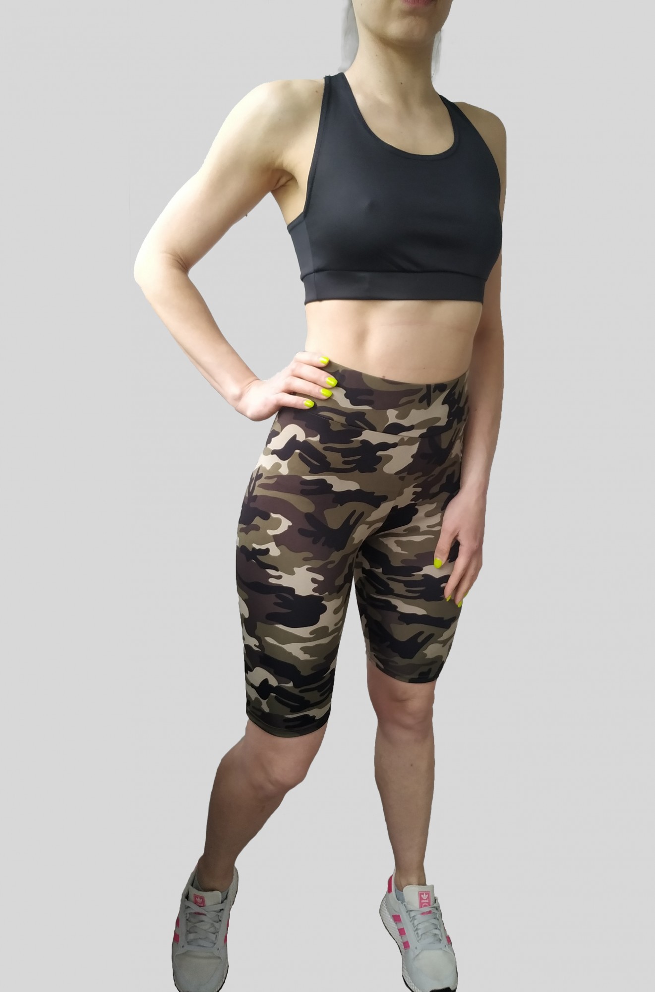 

Комплект велосипедки + топ PRINTFIT 01Хаки35 42 с принтом